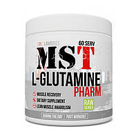 Аминокислотный комплекс для спорта L-Глютамин L-Glutamine Pharm (300 g, unflavored), MST +Презент