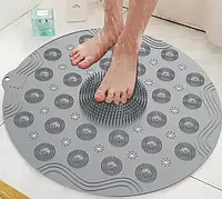 Коврик для ванной массажный круглый Massage Foot Pad