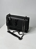 Yves Saint Laurent Sunset Big Chain Total Black 22 х 15 х 7 см хорошее качество