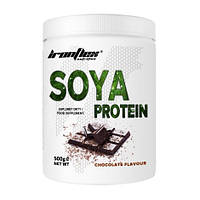 Соевый протеин Soy Protein (500 г banana), IronFlex +Презент