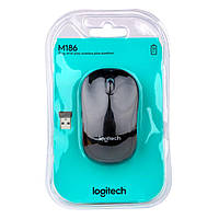 Wireless Мышь Logitech M186 Цвет Чёрный от магазина style & step