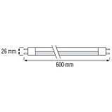 Лампа Діодна трубка "LED TUBE - 60" 9W  60cm T8 G13 4000К, фото 2