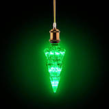 Лампа світлодіодна декоративна "PINE" 2W зелена  E27, фото 2