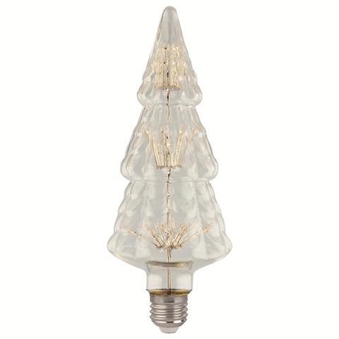Лампа світлодіодна декоративна "PINE" 2W янтарна  E27