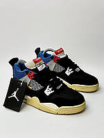 Nike Air Jordan 4 Retro Union Off Noir хорошее качество Размер 40 (25.5 см)