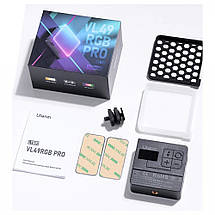 Накамерне світло LED RGB CRI95+ 2500-9000 К ULANZI VL49 RGB PRO, фото 6