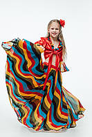 Детский карнавальный костюм Цыганочки (Солнце) 122-128