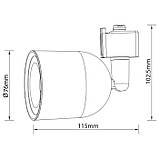 Світильник трековий LED "ARIZONA-10" 10W 4200 чорний, фото 2