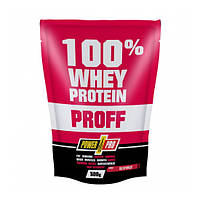 Протеин сывороточный 100% Whey Protein Proff (полуниця) 500 г, Power Pro +Презент