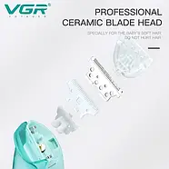 Машинка з витяжкою для стрижки дітей та немовлят VGR Baby V-151, фото 5