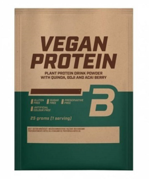 Протеїн Vegan Protein BioTech 25 г Шоколад - Кориця