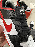 Кросівки Nike SB Dunk low pro (Червоний свуш) хорошее качество Размер 43 (27.5 см)