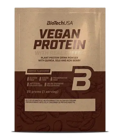 Протеїн Vegan Protein BioTech 25 г Кава