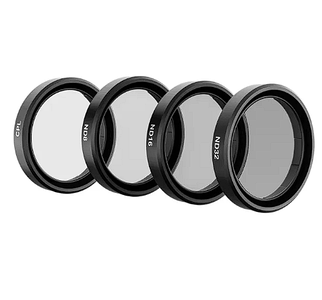 Набір фільтрів для DJI Osmo Action 3/4/5pro CPL/ND8/ND16/ND32 Telesin, світлофільтри для екшн-камери