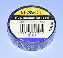 Ізострічка ПВХ Kemot 0,13x19мм (10ярд.) синя, NAR0431