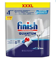 Таблетки для посудомийних машин Finish Powerball Quantum All in 1 60 шт
