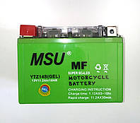 'Аккумулятор 12V 11.2а.ч гелевый "MSU".