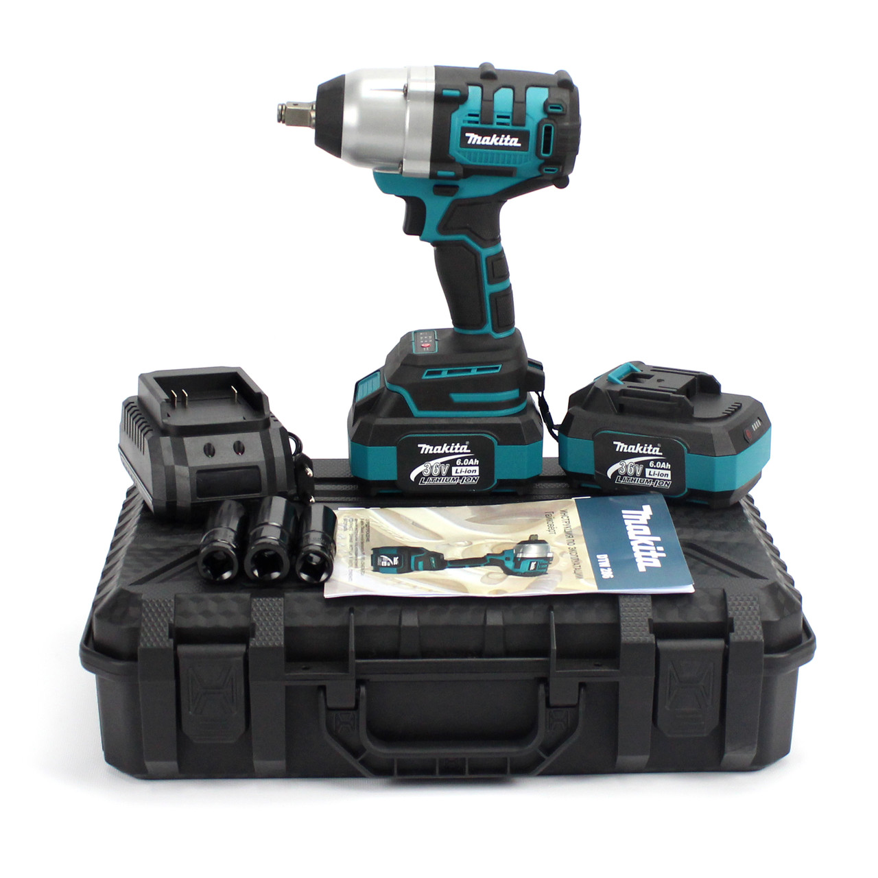 Купить Аккумуляторный гайковерт Makita DTW286 (36V, 6AH). АКБ гайковерт ...