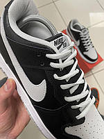 Кросівки Nike SB Dunk low pro (black / gray) хорошее качество Размер 44 (28 см)