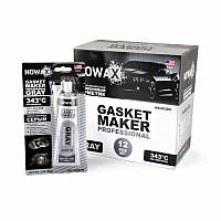 Герметик высокотемпературный NOWAX Gasket Maker Gray силиконовый +343 С серый (NX36309) 85г