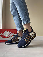 Кросівки Nike SHOX GRAVITY (синие) хорошее качество Размер 45 (29 см)