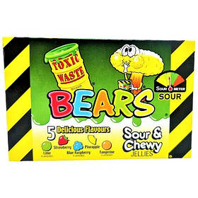 Желейки Toxic Waste Bears Sour & Chewy 85g