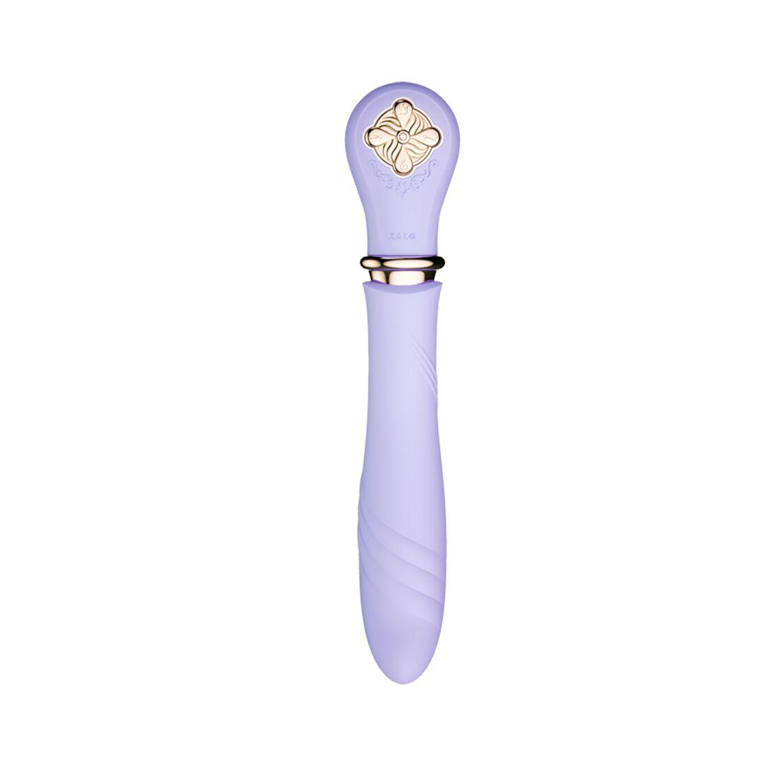 Пульсатор для точки G з підігрівом і турборежимом Zalo Sweet Magic — Desire Fairy Pink, 23х3,7 см.