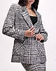 Костюм жіночий Espiga 238288 38 чорно-білий (піджак, спідниця), фото 3
