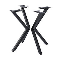 Ножки стола комплект 4 штуки Кубра Loft Design, база опора для стола, Подстолье стола металлическое