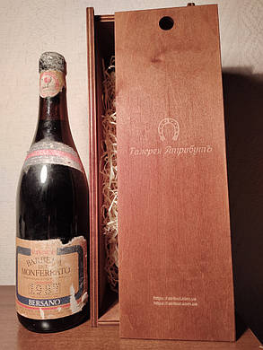 Вино 1987 року Barbera Bersano Італія, фото 2