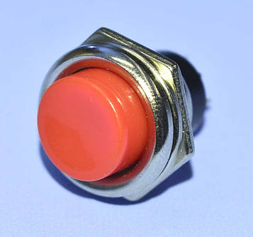 Кнопка без фікс. PBS-26B червона 1-група OFF-(ON), PRK0019B