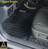 Килимки Lexus GX 460 2014 Шкіряні 3D (URJ150 / 2009-2018) Тюнінг Лексус ГХ, фото 2