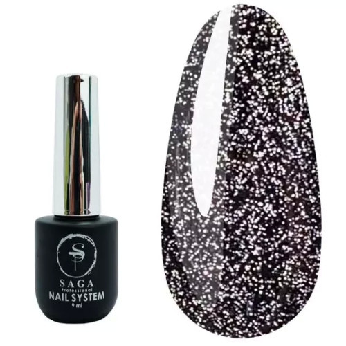 Світловідбивний гель-лак для нігтів Saga FIERY GEL №02, 8 мл