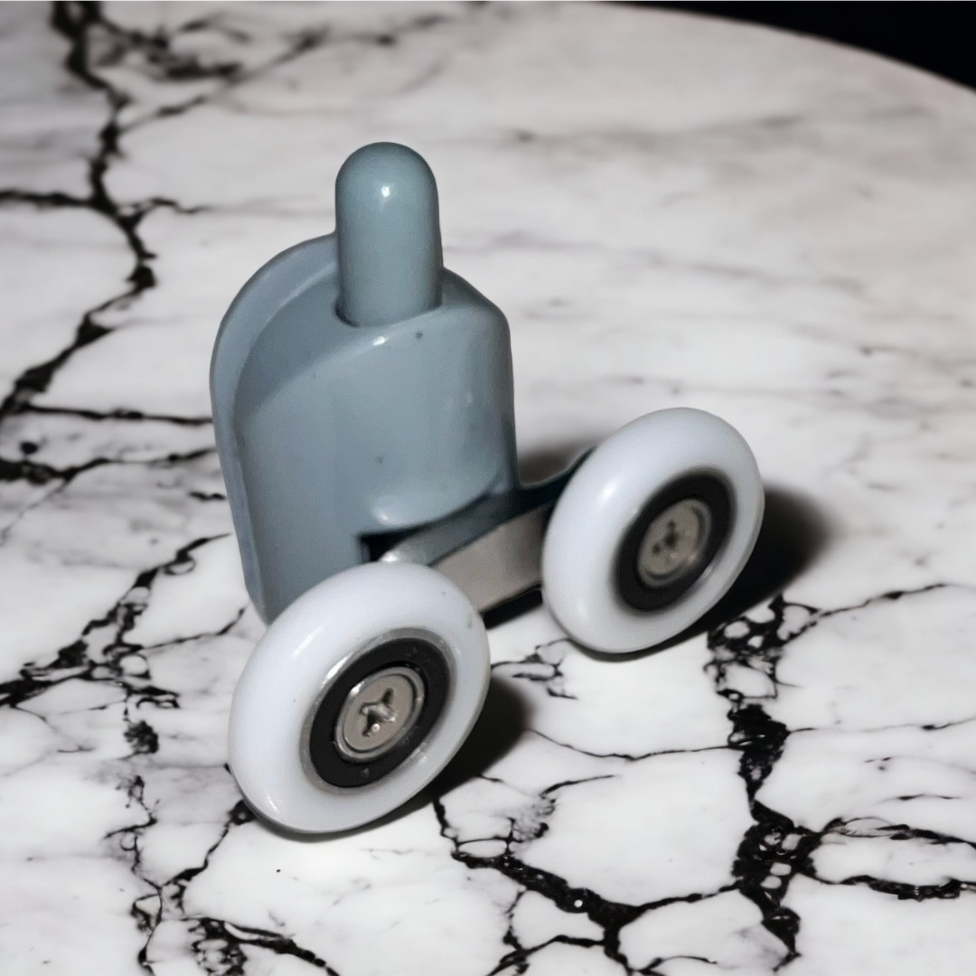 Ролик душової кабіни (В-43D) подвійний нижній, фото 1