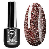 Світловідбивний гель-лак для нігтів Saga FIERY GEL №06, 8 мл
