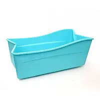 Детская складная ванночка, голубой