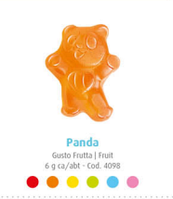 Панда Разноцветная 6 г (1 кг) // Panda Fruit 6 g (1 kg)
