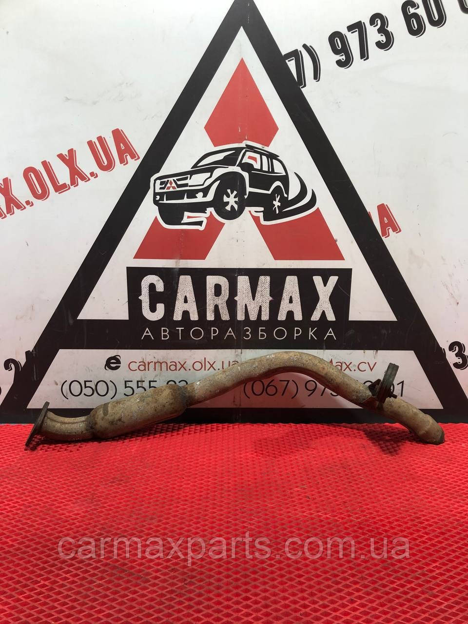 Глушник вихлопна задня частина Mitsubishi Pajero Sport 1 2.5 TD 98-08 б/у Оригінал, фото 1