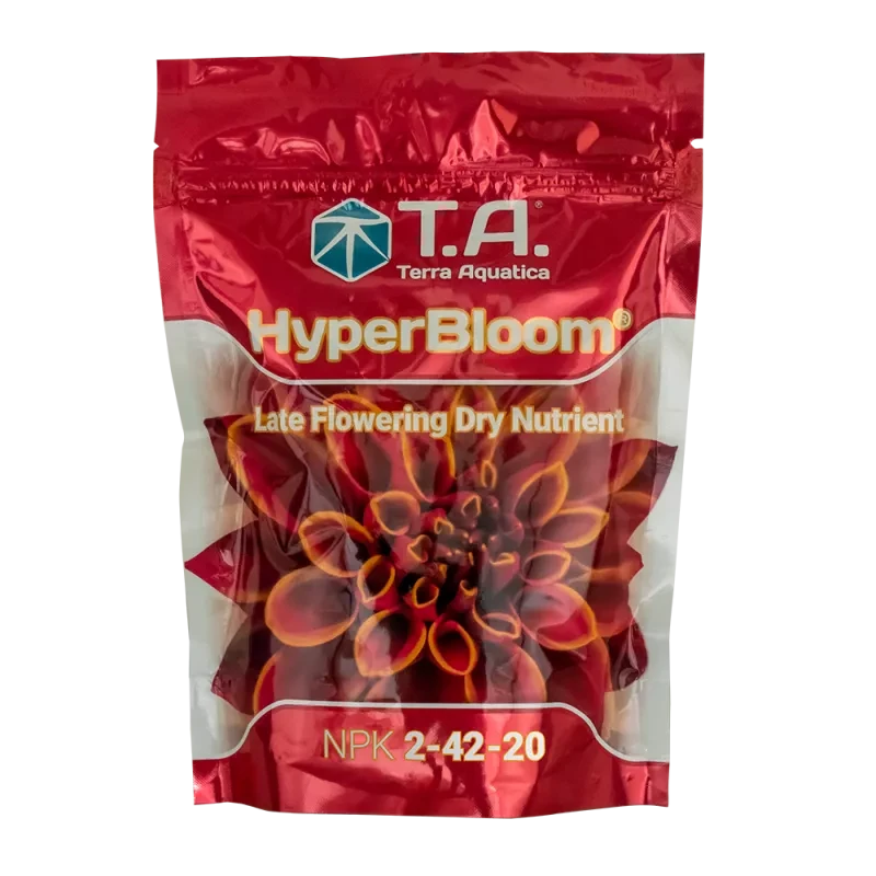 Добриво для активної фази цвітіння Terra Aquatica HyperBloom (Ripening) 500 г NPK 2-42-20