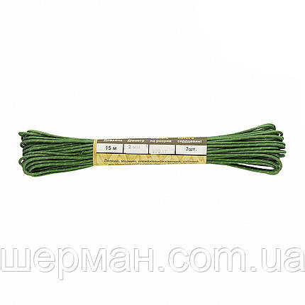 M-Tac паракорд Minicord Reflective Grass 15м, фото 1