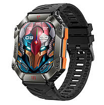 UWatch Розумний смарт-годинник Smart Racer K+ Black з компасом, фото 5