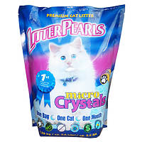 Наполнитель для туалетов кошек Litter Pearls Micro Crystals кварцевый 3,6 л 1.59 кг (63384310 UK, код: 7802243