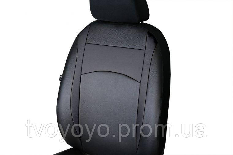 Авточехлы из эко кожи PEUGEOT 207 2007-2012 SW Kombi POK-TER Design Leather с черной вставкой TV, код: 8036290 - фото 5 - id-p1951769925