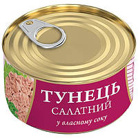 Тунец Салатный в собственном соку Fish Line 185 г DU, код: 8124139