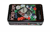 Набор DUKE для игры в покер в алюминиевой коробке на 100 фишек (TC04100) UK, код: 7335879