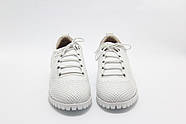 Кросівки жіночі Messimod H20Y3900-R312-WHITE шкіряні білі 36, фото 3