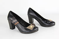 Туфлі жіночі BENDER S6265-Sh-Vs-Tb чорні 36