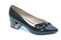 Туфли женские Visttaly 1022( F274-70A-Y021CP) черные на каблуке