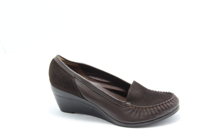 Туфлі жіночі мокасини  Norka 163-24-39 коричневі 37