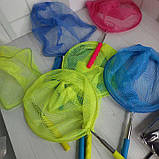 Яскравий сачок із телескопічною трубою, фото 2